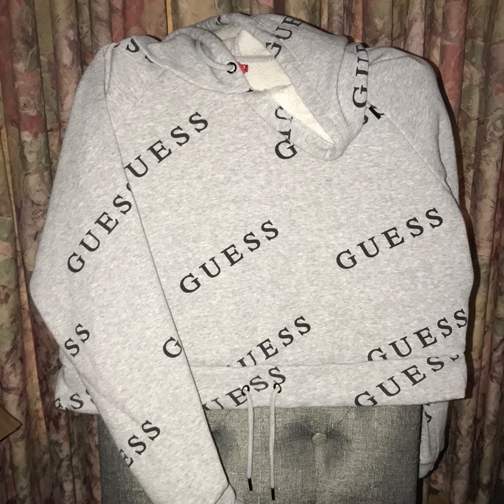 Guess Cropped Hoodie